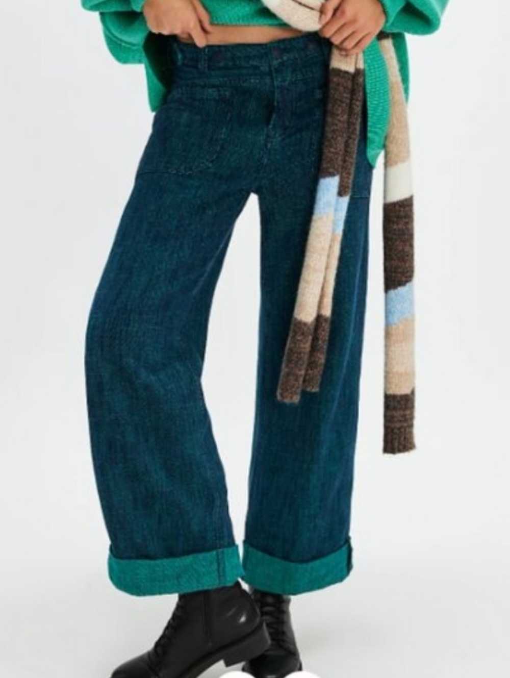Free People We The Free Palmer Cuff Jeans